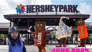 Hershey Park June 2024 First Ever Visit [upl. by Aserahs]