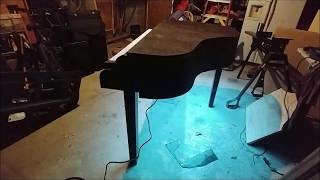 Piano Shell for Yamaha CP33 CP4 P140 CP40 etc with LED lighting [upl. by Nolad]