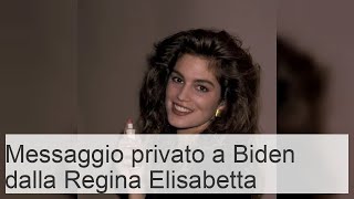 La regina Elisabetta ha inviato una nota privata a Joe Biden prima dellinsediamento [upl. by Kareem]