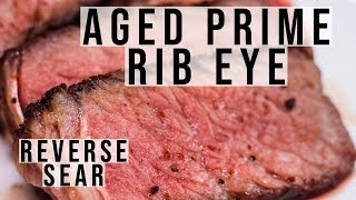 Aged Prime Rib Eye [upl. by Ardnwahsal]