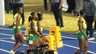 4x100 Meters women Heat 2 World Athletics Relays Championship Bahamas 2024  Day 2 May 52024 [upl. by Chiquita]