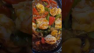 SIZZLING SHRIMP GAMBAS short [upl. by Annaik]