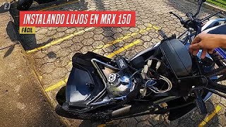 Instalando Lujos a la MRX 150  MotoVlog [upl. by Haneen]