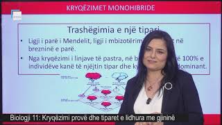 Biologji 11  Kryqëzimi provë dhe tiparet e lidhura me gjininë [upl. by Tory19]