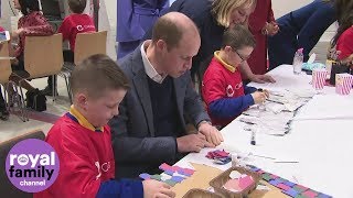 Duke and Duchess of Cambridge get creative at CineMagic [upl. by Ynnaj916]