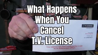 What Happens When You Cancel Your T V Licence [upl. by Anasiul550]