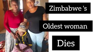 BREAKING Oldest woman in the world dies in Zimbabwe [upl. by Eimaral244]