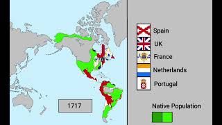 The European colonization of the Americas  Every year [upl. by Liborio]