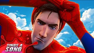 SpiderMan Peter B Parker Sings A Song SPIDERMAN ACROSS THE SPIDERVERSE Superhero MCU Parody [upl. by Essined26]