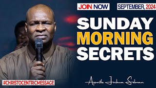 SUNDAY SECRETS 29TH SEPTEMBER 2024  Apostle Joshua Selman Koinonia Morning Service [upl. by Rollet]