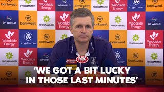 Longmuir on Docker’s close call against the Swans  Fremantle Press Conference  Fox Footy [upl. by Nnyluqcaj737]