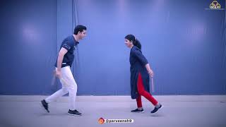 सीखिए Couple Dandiya  Basic Steps for Beginners  Dandiya dance for Navratri  Parveen Sharma [upl. by Nsaj]