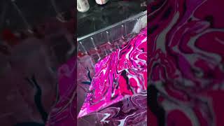 Marbling sur papier tutorial homemade marbling homedecor christmas noel [upl. by Geri]