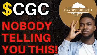 CGC Stock ANALYSIS CRAZY buying CGC [upl. by Idnas]