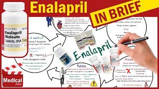 Enalapril Vasotec What Is Enalapril Used For  Enalapril Dosage Side Effects amp Contraindications [upl. by Ailina]