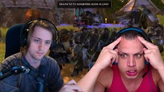 Watching Tyler1 Struggle in WoW for the First Time [upl. by Hawkins]