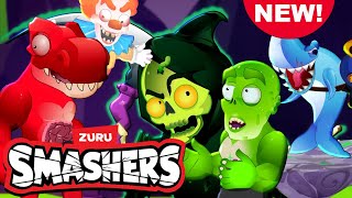 Zombie Workout  Kids Cartoons  Zuru  Smashers World  Animated Stories  Halloween  Spooky Fun [upl. by Eitsud]