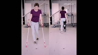 Gait cycle with CBrace®  Denise  Ottobock [upl. by Keraj]