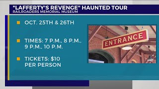 Laffertys Revenge haunted tour [upl. by Syverson]