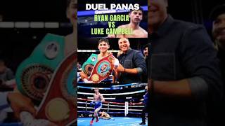 AKSI GANAS RYAN GARCIA VS LUKE CAMPBELLshorts boxing tinju ryangarcia kingryan champion [upl. by Nevart]