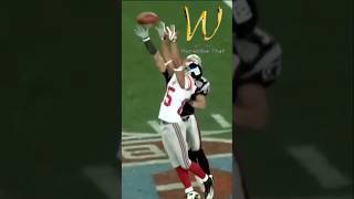 NFL  New York Giants  Eli Manning throw to tyree  Helmet catch [upl. by Arihsat]