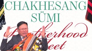 A SHORT SPEECH BY PRESIDENT SÜMI OFFICERS UNION NAGALAND  CHAKHESANG amp SÜMI BROTHERHOOD [upl. by Wynnie]