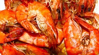 How to Cook Buttered Shrimp Recipe  English [upl. by Ttoille6]