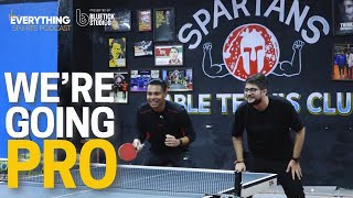 Table Tennis Olympics amp more with spartanstabletennisclub  The Everything Sports Podcast [upl. by Eerdua665]