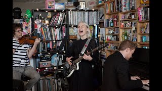 Phoebe Bridgers NPR Music Tiny Desk Concert [upl. by Dnalor466]