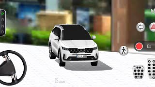 3d Car drivingKIA SORENTO 3D MODEL CAR TEST DRIVING ON DRIVING SCHOOL [upl. by Eenor216]