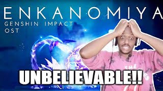 Genshin Impact Reaction  ENKANOMIYA BATTLE MUSIC  Genshin Impact OST [upl. by Hgielsa]