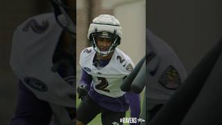 Nate Wiggins world premiere 👀😈 shorts ravensflock nfl natewiggins [upl. by Abram]