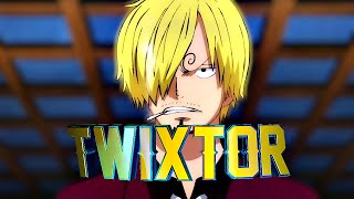 Sanji vinsmoke quotone piecequot Twixtor clips for edit 4K [upl. by Betthel746]