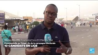 Présidentielle au Tchad  la campagne électorale touche à sa fin • FRANCE 24 [upl. by Tur382]