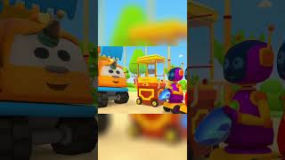 🍿Leo und Co machen Popcorn leoderlastwagen cartoon kinderautos [upl. by Fishbein]