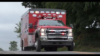 Gordonville Fire EMS Ambulance Lights and Sirens [upl. by Akinajnat]