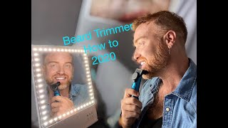 How to Beard trim in action with Babyliss Japanese steel trimmer In action [upl. by Chastain801]