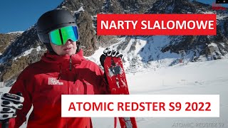 Nowy Atomic Redster S9 REVO S  X 12 GW Revoshock 2022  test i recenzja nart slalomowych [upl. by Blackstock]