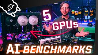 Homelab Al Server Multi GPU Benchmarks  Multiple 3090s and 3060ti mixed PCIe VRAM Performance [upl. by Alomeda]