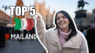 TOP 5 Sehenswürdigkeiten in Mailand für einen Tag  VLOGMAS 8 [upl. by Ivanna]