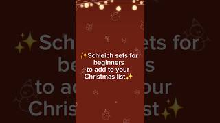 Pt1 Beginner schleich sets to add to your Christmas list🎁 schleich schleichhorseclub [upl. by Thill]