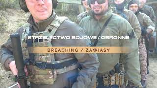 Strzelectwo BOJOWE  OBRONNE 💥 Breaching zawiasy 🇵🇱 [upl. by Seravaj]