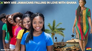 Why Are Jamaicans Falling in Love With Ghana And Afrobreats  Mansteward [upl. by Lexine]