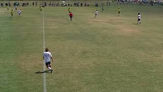 Lane Ladner  3 on BVBIA ECNL 0607 vs Tusla SC [upl. by Akiv]