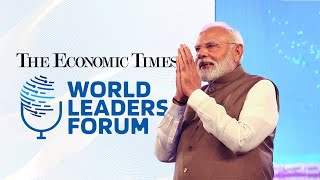 LIVE PM Modi attends the Economic Times World Leaders Forum [upl. by Ching169]