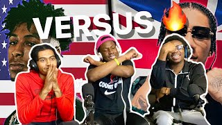 AMERICANS REACT  US RAP 🇺🇸 VS UK RAP 🇬🇧  Who wins [upl. by Vareck561]