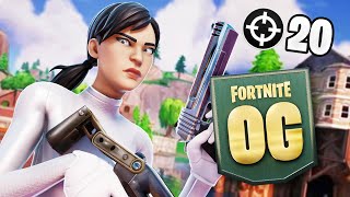 I Made an OG Fortnite Montage in 1 Game INSANE [upl. by Aciraj]