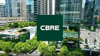 Take a drone tour of CBREs Global Headquarters in Dallas TX [upl. by Mur]