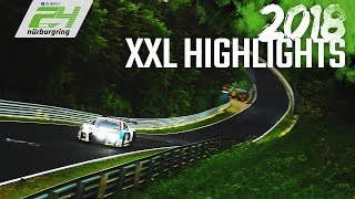 24h Nürburgring 2018  Das Rennen in der XXLZusammenfassung [upl. by Aicirtam]