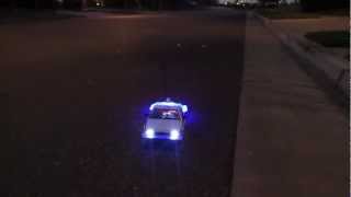 DeLorean Time Machine Remote Controlled Car with Light amp Sound Effects [upl. by Yenial]